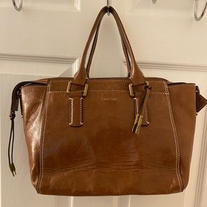 Calvin Klein Tan Purse